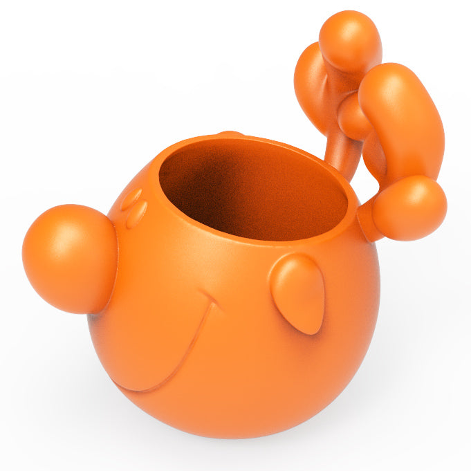 DEER BOWL PLANTER POT