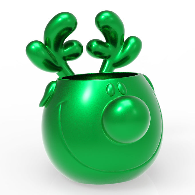 DEER BOWL PLANTER POT