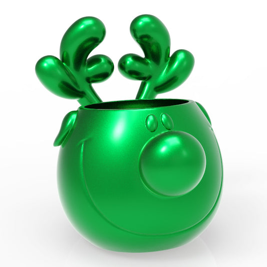 DEER BOWL PLANTER POT