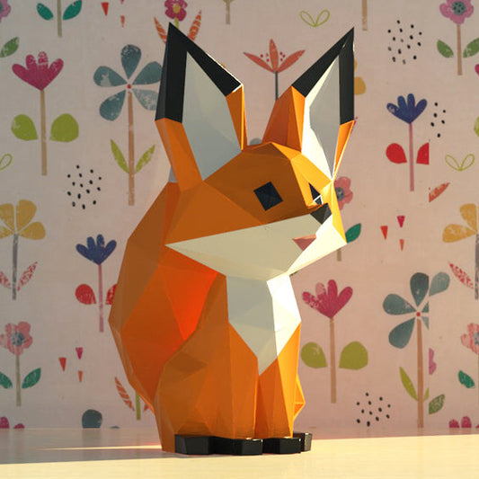 Seated Fox