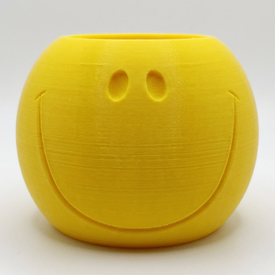 SMILEY FACE PLANTER POT