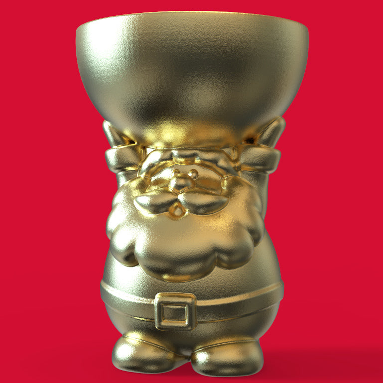SANTA CLAUS BOWL POT