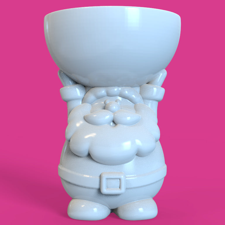 SANTA CLAUS BOWL POT