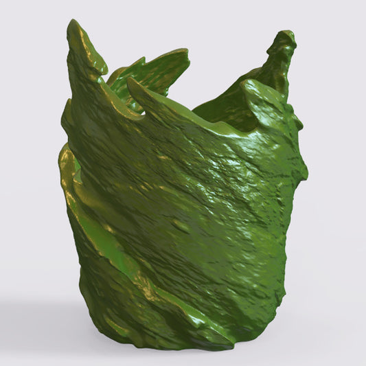 UNIQUE SCULPTURAL ORGANIC PLANTER