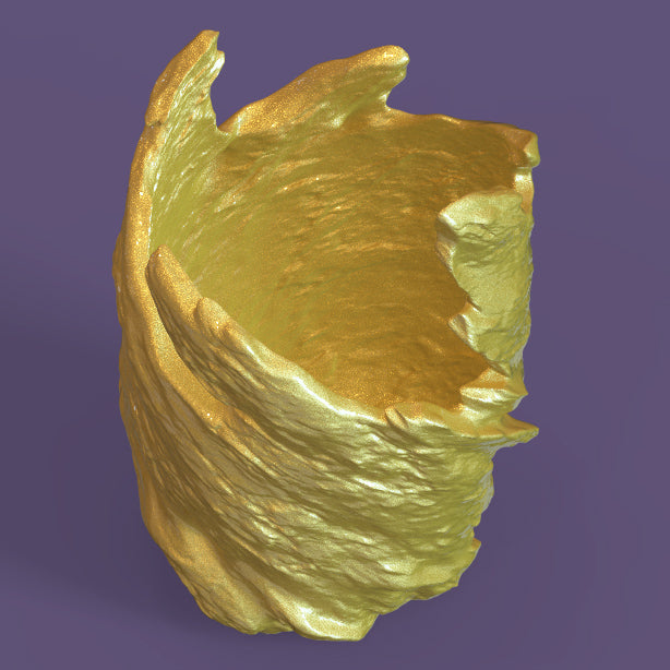 UNIQUE SCULPTURAL ORGANIC PLANTER