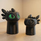 TOOTHLESS DRAGON HOLDER VASE