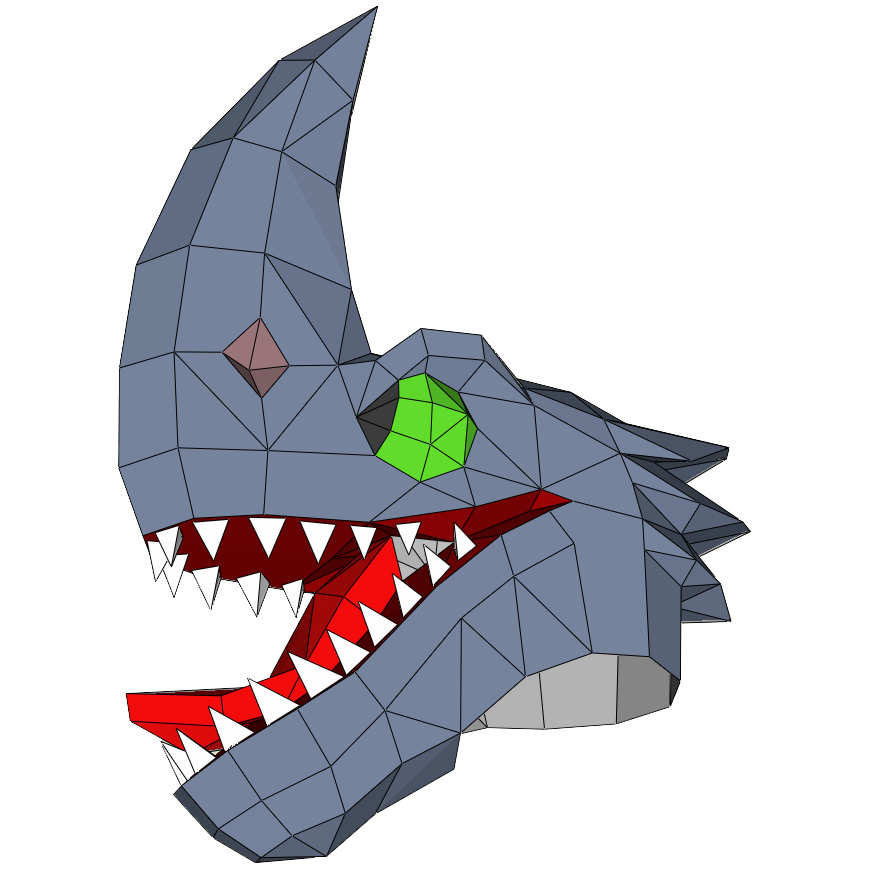 Dragon Head Mask