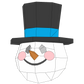 Snowman mask