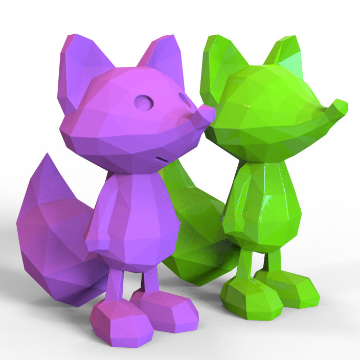 LOWPOLY CUTE FOX