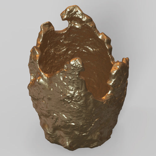 UNIQUE SCULPTURAL ORGANIC PLANTER