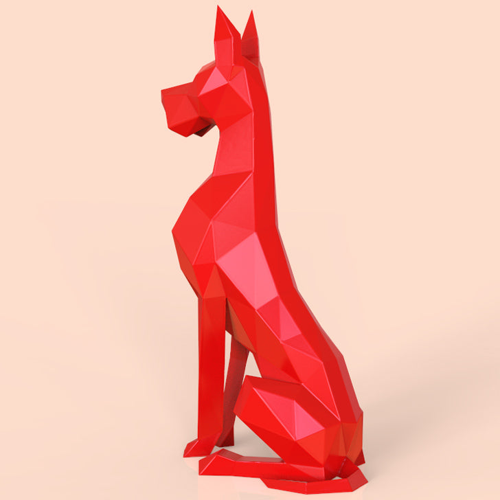 LOW POLY GREAT DANE