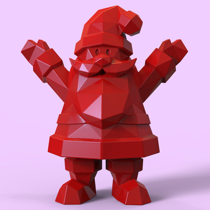 FACETED SANTA CLAUSE