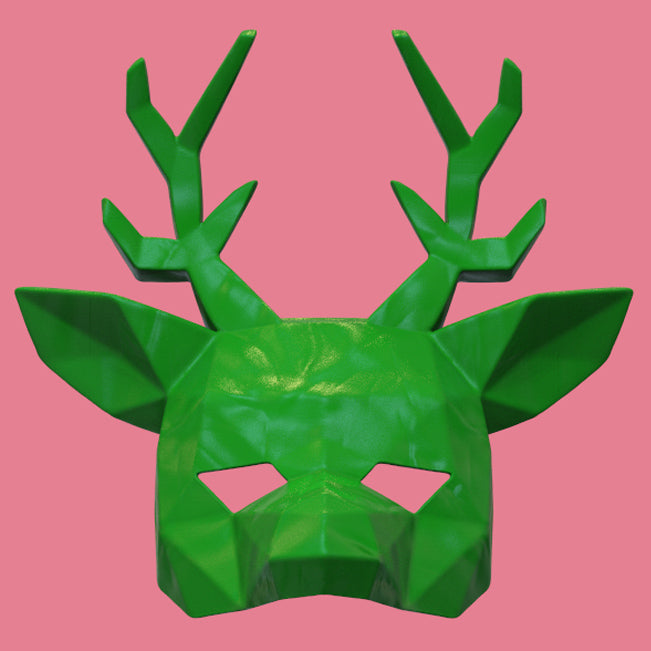 DEER FACETED MASK