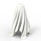 FABRIC DRAPED VASE