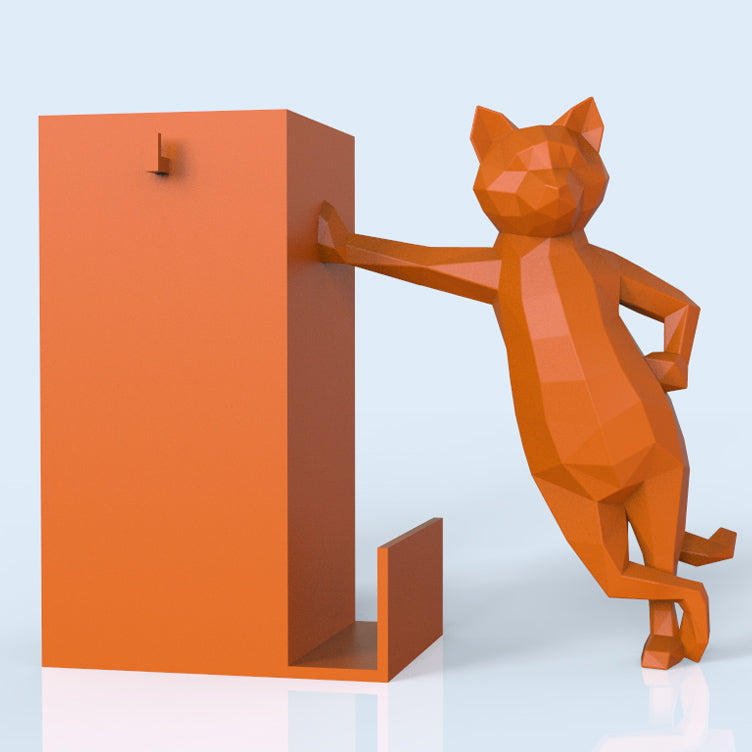 LOW POLY CAT MULTI HOLDER