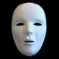 WHITE FACE BUCKETHEAD MASK