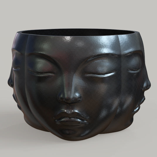 MULTI-FACE PLANTER POT
