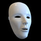 WHITE FACE BUCKETHEAD MASK