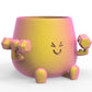 HAPPY FACE GYM BUDDY PLANTER POT