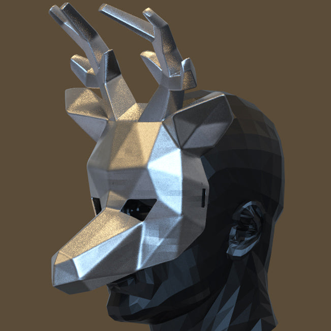 DEER FACETED MASK