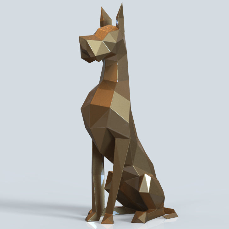 LOW POLY GREAT DANE