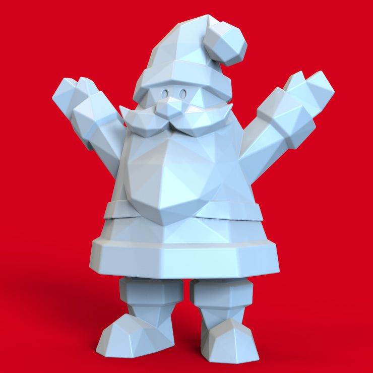 FACETED SANTA CLAUSE