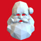 SANTA CLAUSE FACETED MASK