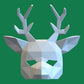 DEER FACETED MASK