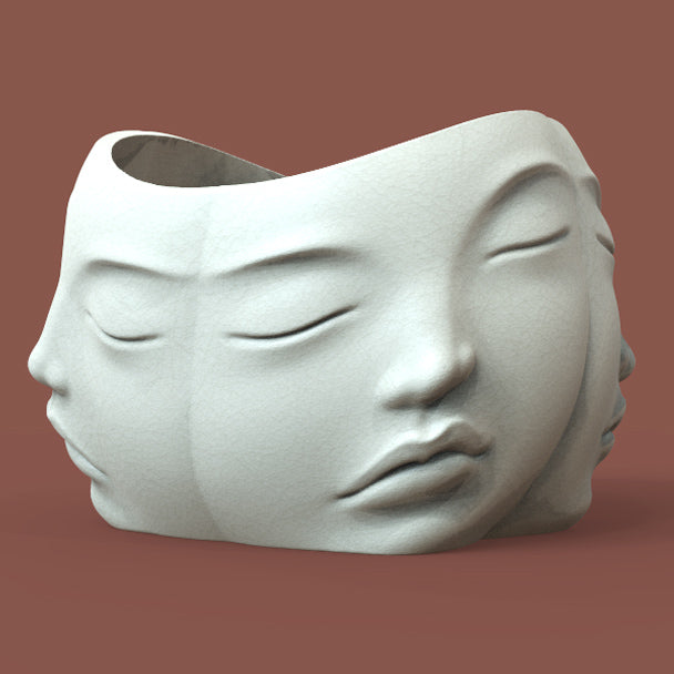 MULTI-FACE PLANTER POT