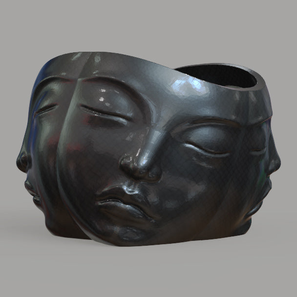 MULTI-FACE PLANTER POT