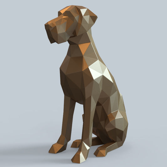 LOW POLY GREAT DANE