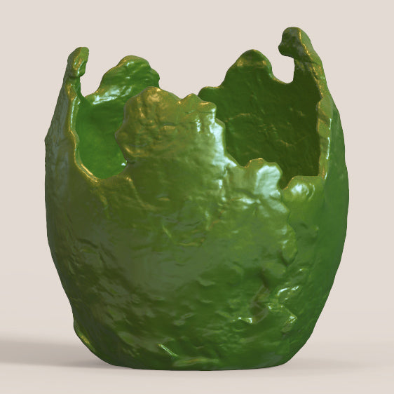 UNIQUE SCULPTURAL ORGANIC PLANTER