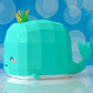 Whale with crown