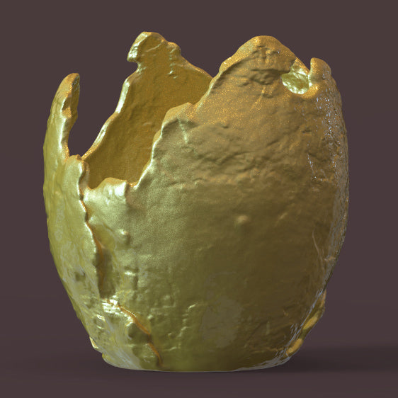 UNIQUE SCULPTURAL ORGANIC PLANTER