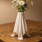 FABRIC DRAPED VASE
