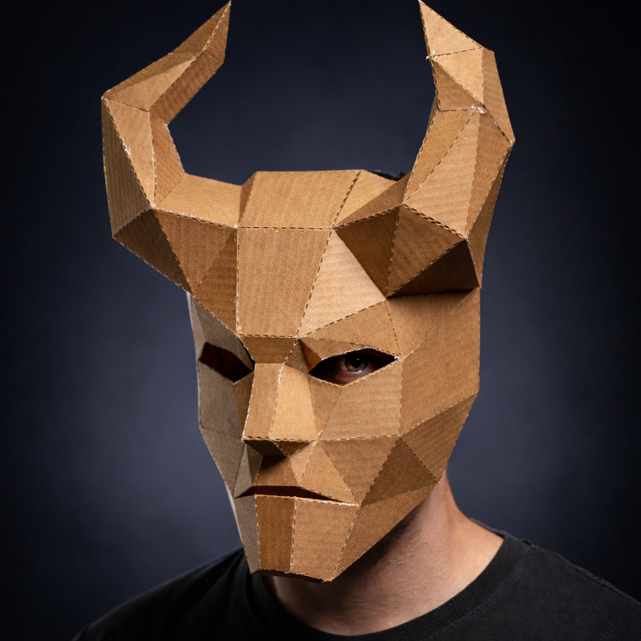 HORNED DEVIL MASK