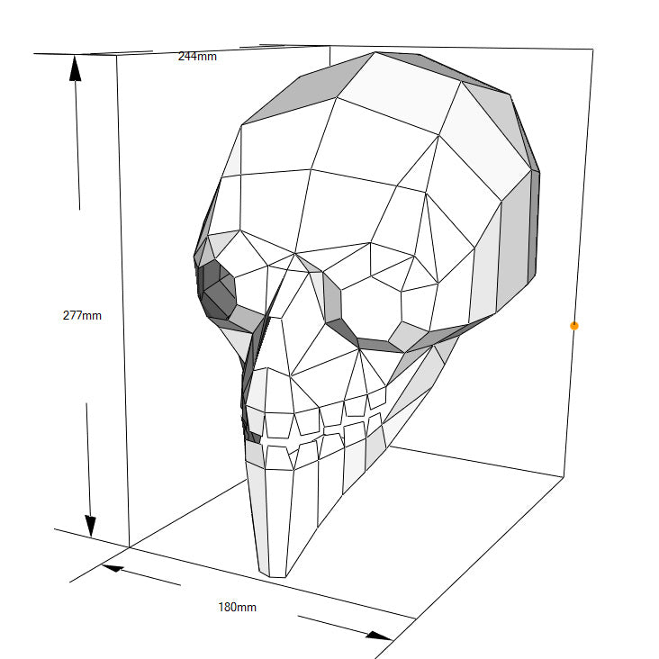 CYBER GOTHIC SKULL MASK