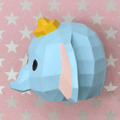 Dumbo Elephant head mask – Wonder Ming Studio