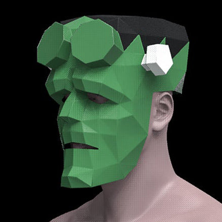 Frankenstein Hellboy mask