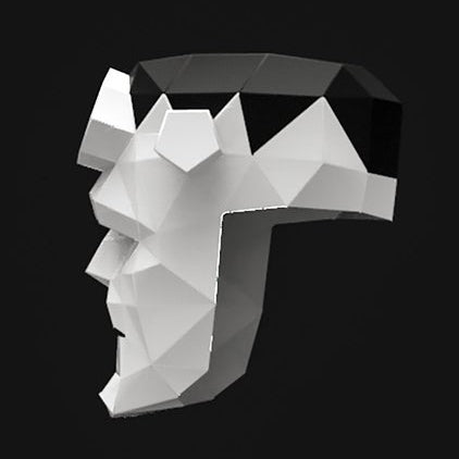 Frankenstein Hellboy mask