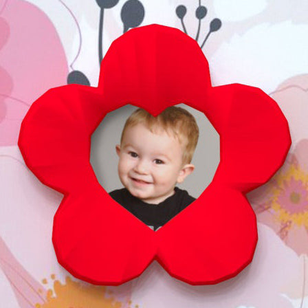 Flower Heart Photo Frame