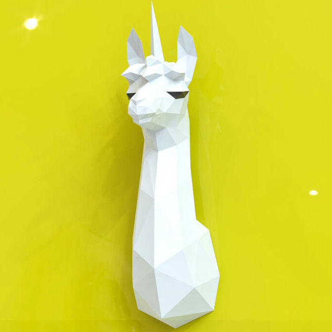 Llama with Horn