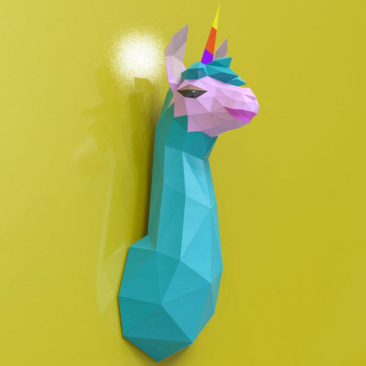 Llama with Horn