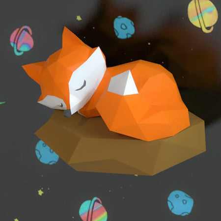 Fox sleeping