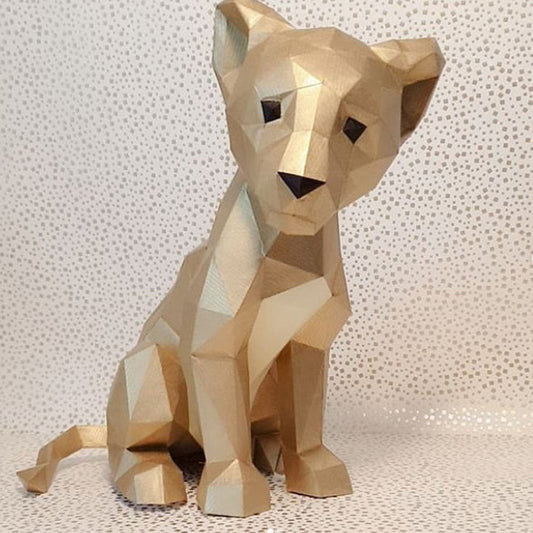 SIMBA Seated Lion Cub
