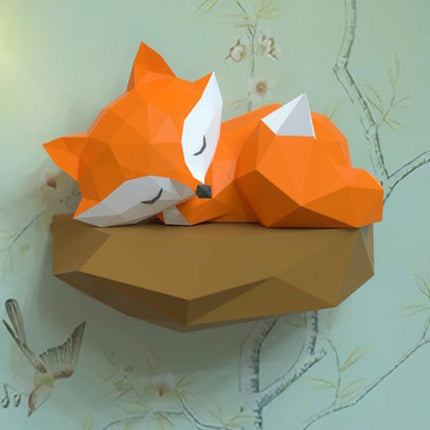 Fox sleeping