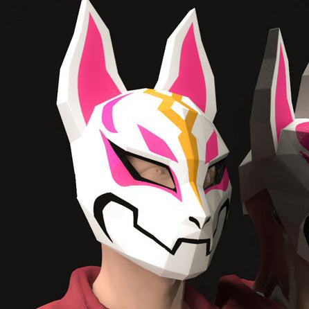 Kitsune drift mask