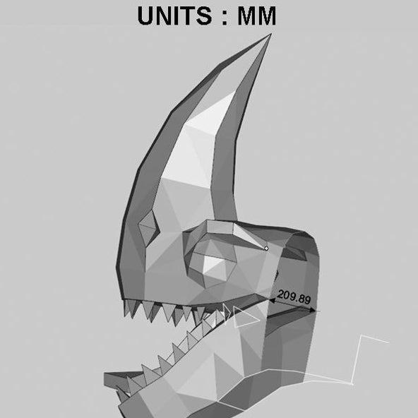 Dragon Head Mask