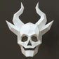 Skull with Horns Mask