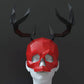 Skull with Horns Mask